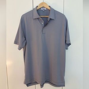 Peter Millar Summer Comfort Golf Polo Grey